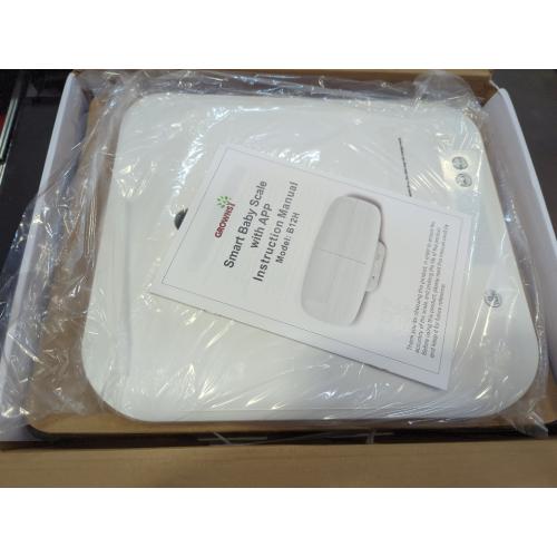 GROWNSY Smart Baby/Pet Scale,Digital Baby Weight Scale with App for Tracking Growth of Infant, Toddler,Puppy,and Cat—Supports Up to 330 lbs, with Hold Function, 27-inch Height Measurement,5 Units