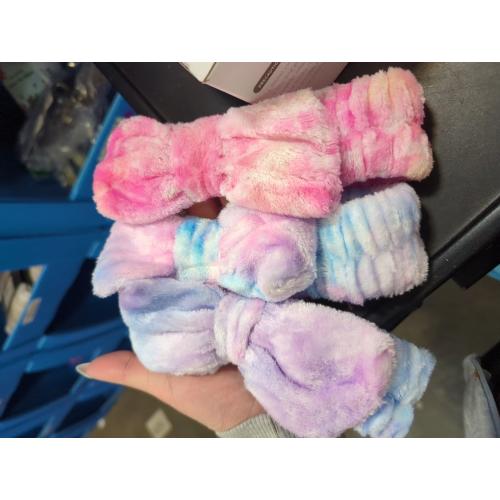 WSYUB Spa Headband,Makeup&Skincare Headbands,Headband for Washing Face,Teen Girls Stocking Stuffers Fuzzy Hair Bands for Women,Christmas Gifts for Teens