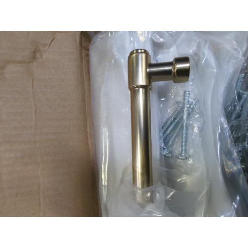 Gold 5 Pack khtumeware 5 Pack 3-3/4 Inch(96 mm) Center to Center Antique Brass Cabinet Pull Backplate with Base Plate Zinc Solid Vintage Kitchen Cabinet Handles Drawer Pulls Cabinet Hardware