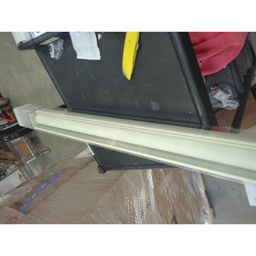 Size 34 Color White cordless curtain