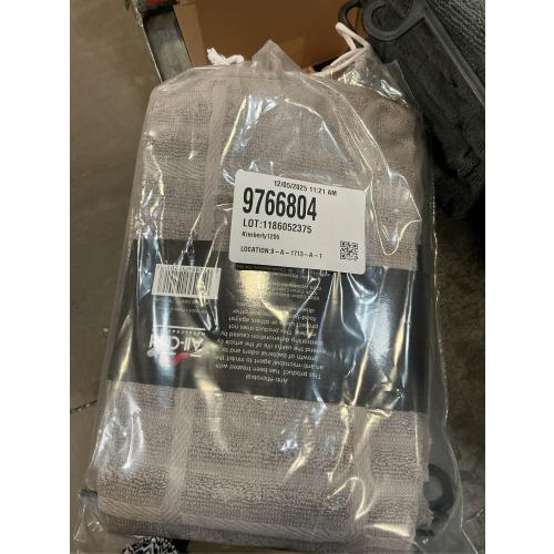 All-Clad Solid Kitchen Towel: Highly Absorbent, Super Soft Long Lasting - 100% Cotton, 17x30 Tea Towel for Cleaning & Drying Dishes, Pans, Glassware, or Countertops, (1-Pack), Titanium Gray