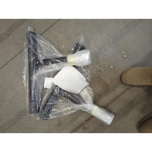 Leinuosen 24.4 Inch Wide Handle Bar for Walking Pad Only with Phone Holder Adjustable Handrail Height from 30.7 to 39.37 Inch Comfortable Grip Stainless Steel Frame Overbold Stable