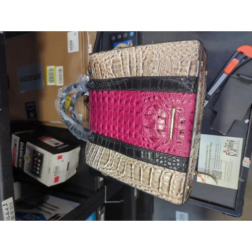 MKF Collection Raven Faux Crocodile-Embossed Women's Duffle Bag by Mia K -Gray : Target