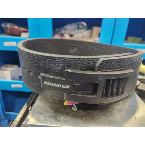 MANUEKLEAR Lifting Belt Lever for Men Women, 10mm Quick Locking Lever Belt Weightlifting with Adjustable Buckle, Lever Weight Lifting Belt for Powerlifting & Deadlifts