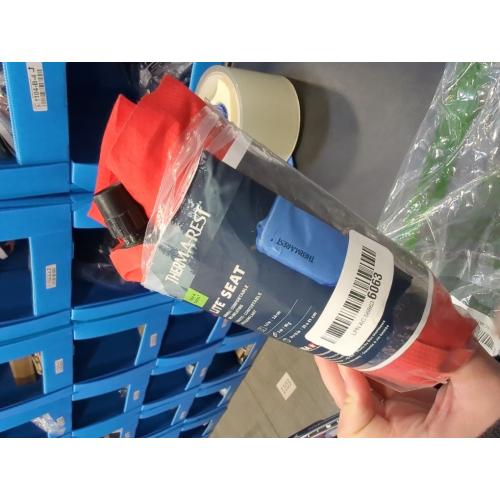 Therm-a-Rest Lite Seat Ultralight Inflatable Seat Cushion, Orange, Polyester, 13 x 16 Inches