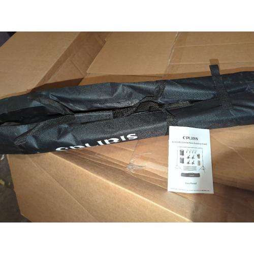 Backdrop Stand for Parties, 8.5x10ft Adjustable Background Support System for Events Decoration, Baby Shower, Photography with Spring Clamps, Backdrop Clip, Sandbag and Carrying Bag