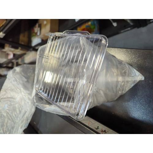 Sorbus Large Clear Plastic Storage Bins for Shelves, Clothes, with Handle - Clear Storage Bins, Drawer, Shelf, Closet, Pantry, Fridge, Freezer Organizer Bins, Closet Organizers and Storage (2 pack)