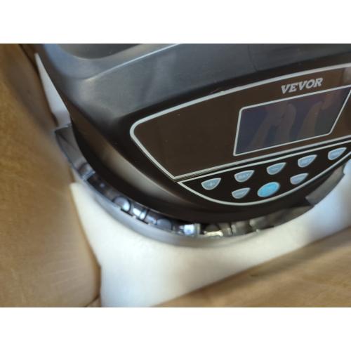 VEVOR Upgraded Coin Counter & Sorter, Coin Sorter and Wrapper Machine with Intuitive Display, Change Counter for USD Coins 1￠ 5￠ 10￠ 25￠ $1, Sorts up to 300 Coins/Min, with 5 Coin Tubes and 5 Trays