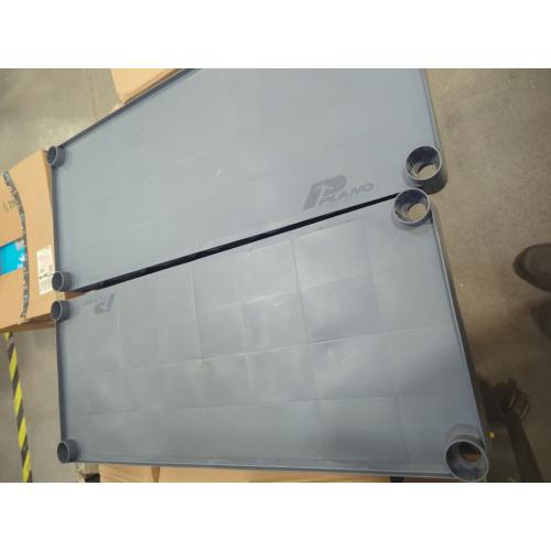 3 tier Grey shelf plastic