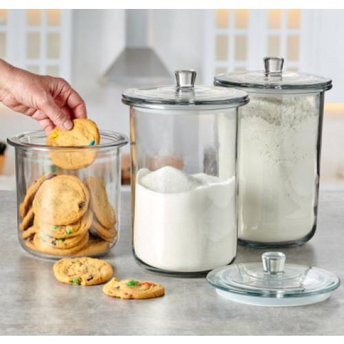 Anchor Hocking, 3 Count - Goode Sundry Glass Storage Jar | ‼️one is used‼️