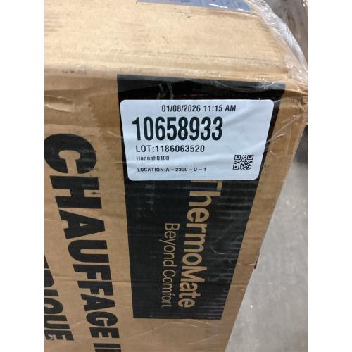 ThermoMate Electric Patio Heater, 1500W IP65 Outdoor/Indoor Infrared Heater with Remote, 8 Heating Levels 8-Hour Timer & Oscillation, Tip-over Protection for Garage Backyard Restaurant