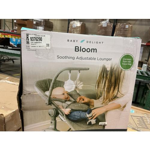Baby Delight Bloom Soothing Adjustable Lounger