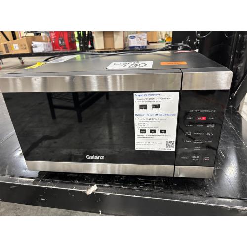 Galanz 0.9 Cu. Ft Air Fry Microwave Stainless Steel