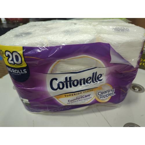 Cottonelle Ultra ComfortCare Soft Toilet Paper, 12 Big Rolls, Bath Tissue