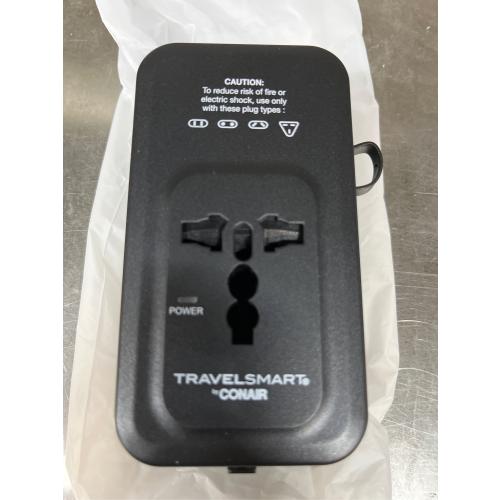 Travel Smart Does-It-All Adapter with Cables & USB-A & C Ports