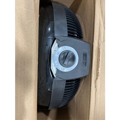 Lasko 20 in. 3 Speeds Cyclone Floor Fan in Black with 90 Degrees Tilt Adjustment, Built-In Carry Handle, Wall Mountable