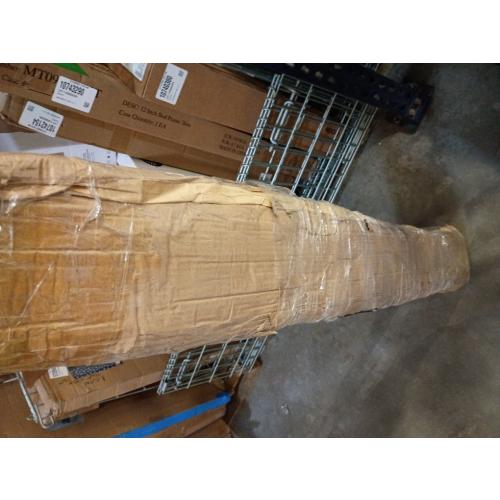 Solid Wood Box Newel 48 Inch Poplar Staircase Newel Posts Wood Stabilizer Plain Style with Pedestal Stair Railing Post Interior Wood Balusters for Stair Remodeling