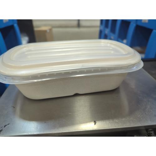 44 Pack 23 oz Compostable Take Out Food Containers with PP Lid, Biodegradable Bagasse Paper Bowls Disposable Cardboard Meal Prep Containers Soup Serving Bowls for Leftovers, Salad