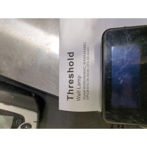 Metal Sconce Wall Light (Includes LED Light Bulb) Brass - Threshold™ designed with Studio McGee