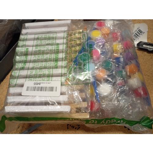 Dyrfolm 12 Set Mini Canvas Panels and Easel Painting Kit,12 Acrylic Paint Strips with 12 Brushes,12 Paint Palettes,Mini Watercolor Paint Set for Painting Crafts Birthday Party Favors (6 X 6)