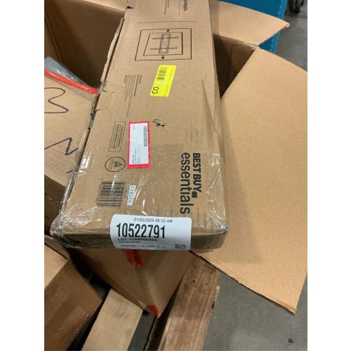 Best Buy Essentials™ - Fixed TV Wall Mount for Most 37–90 TVs - Black