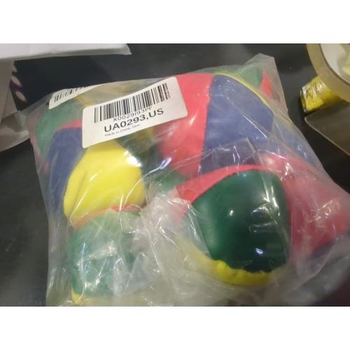 Set of  10 Pack Juggling Balls Beginners Juggling Balls Durable and Colorful with a Bag for Juggle Toy Game