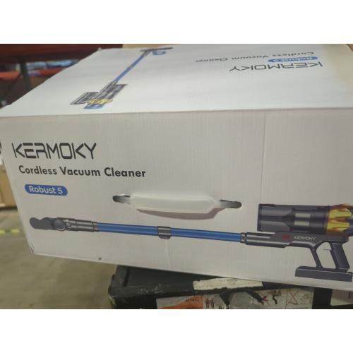 Cordless Vacuum Cleaner, 650W 55KPA 70Mins Vacuum Cleaners for Home, Self-Standing Cordless Stick Vacuum with Anti-Tangle, Lightweight Wireless Vacuum for Hardwood Floor/Carpet/Pet Hair