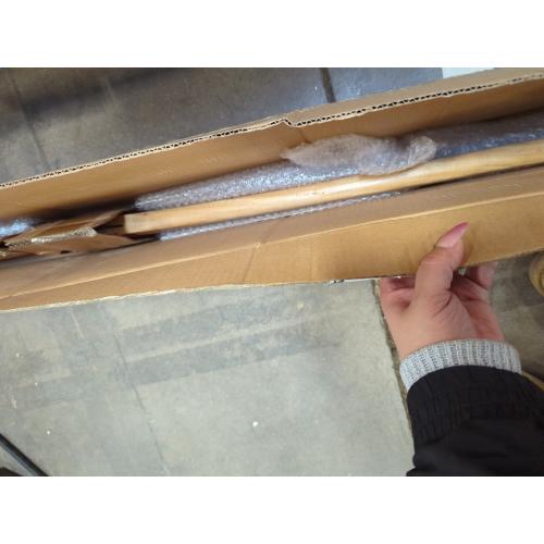 2 Pcs Bush Axe Ditch Bank Blade with Wood Handle Bushcraft Axe Branch Garden Tool 16-inch Head with 40-inch Handle for Yard Garden Work