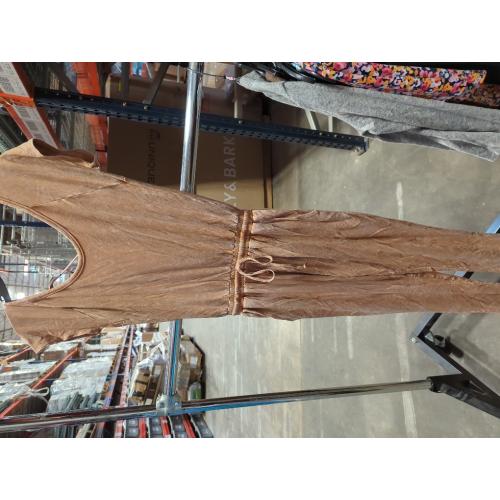 Women's Casual Loose Jumpsuits Crew Neck Short Sleeve Wide Leg Pant Rompers One Piece Outfits with Pockets