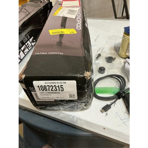 Sunpak - PlatinumPlus Ultra 7000 2-in-1 70 Tripod and Monopod - Silver