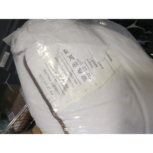 JOLLYVOGUE Pillows Queen Size Set of 2 for Sleeping, Soft and Supportive Bed Pillow with Down Alternative Filling for Side and Back Sleepers, Hotel Collection