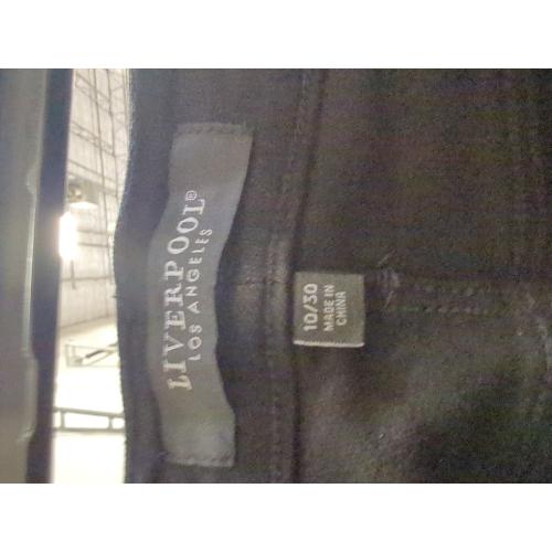 Size 10/30 Liverpool Women's Stride High-Rise Wide Leg Jean