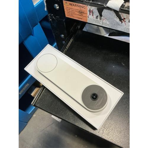 Google Nest Doorbell (Battery) - Smart Wi-Fi Video Doorbell Camera - Snow