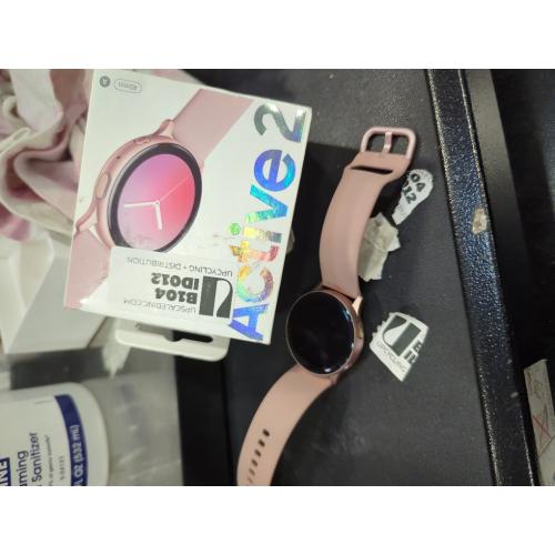 Samsung Galaxy Active 2 40mm Womens Multi-Function Rose Goldtone Smart Watch-Sm-R830nzdaxar