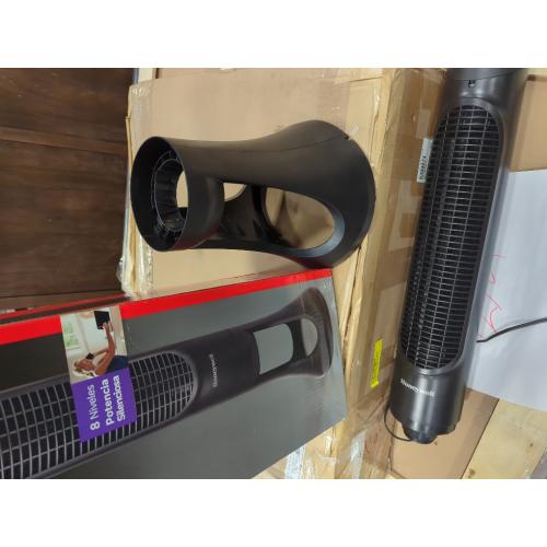 Honeywell QuietSet 40 in. H 8 speed Oscillating Tower Fan Remote Control