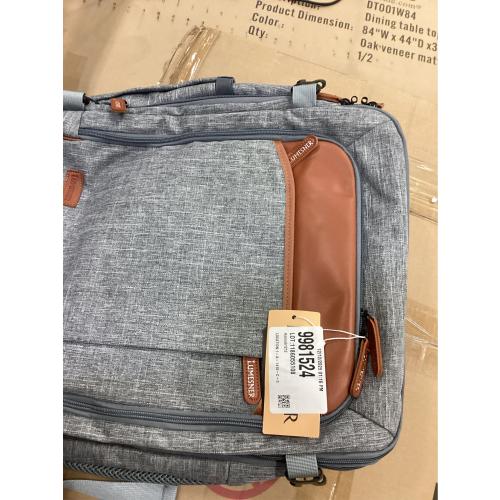 Lumesner Carry on Travel Backpacks, Extra Large 40L Flight Approved for Men & Women,Expandable Suitcase backpack (Grey (Backpack With 4 Packing Cubes))