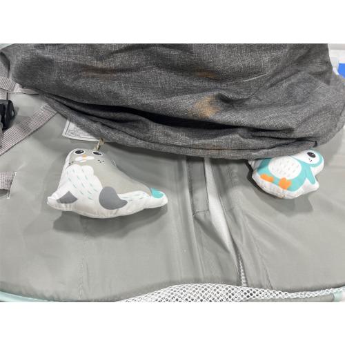 Electric Baby Swing for Infants to Toddler, Portable Swing Baby Rocker with 5 Point Harness, 5 Sway Speed, Bluetooth,12 Preset Lullabies with Remote Control, Infant Swing for Baby Boys & Girls, Grey