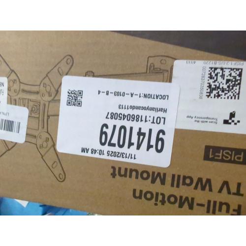 Pipishell Full Motion TV Wall Mount for Echo Show 21/15 and 13-42 Inch Flat Curved Screen TVs & Monitors, Max VESA 200x200mm up to 44lbs, TV Mount Wall Bracket with Rotation Swivel Tilt Extension