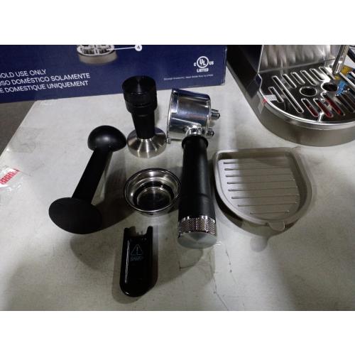 DeLonghi Dedica Duo Espresso and Cold Brew Machine with Milk Frother for Hot & Iced Coffee, Cappuccinos, Lattes & More Stainless Steel