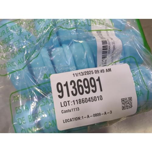 20 Blue Baby Bottle Nipples Standard Flow