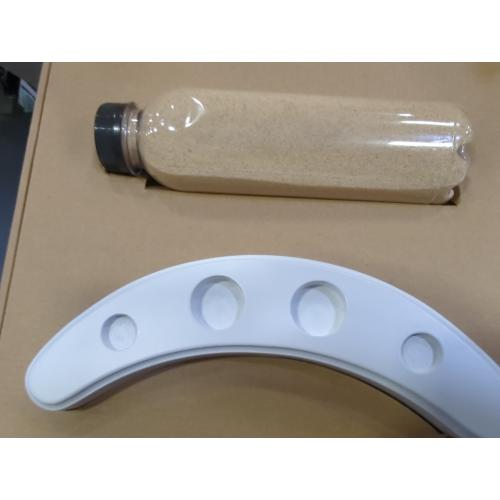 ENSO Japanese Zen Garden Kit for Desk - Inori Premium Sand Garden Gift Set for Meditation Therapy - Mini Zen Décor Office Desktop Accessories - Solid Wood Tray, 4 Hand Crafted Spheres & Custom Holder