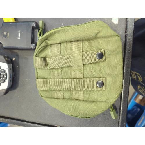 Green First Aid Kit EMT Medical IFAK Pouch, Molle Tactical Med Emergency Trauma Bag for Camping Home Car Hiking Hunting (Olive Drab)