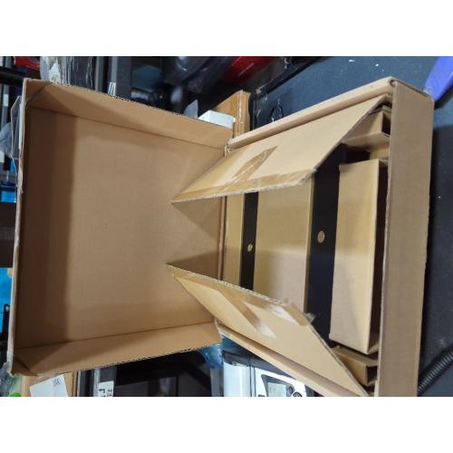 HITOMEN Heavy Duty Floating Shelf (5 x 1 1/4 x 10 1/2 inch) Brackets, 4pk  (1/4'' Thick) Hidden Shelves Hardware, Iron L Brackets, Rustic Industrial Black Metal Wall Shelving Supports, 4 Pack