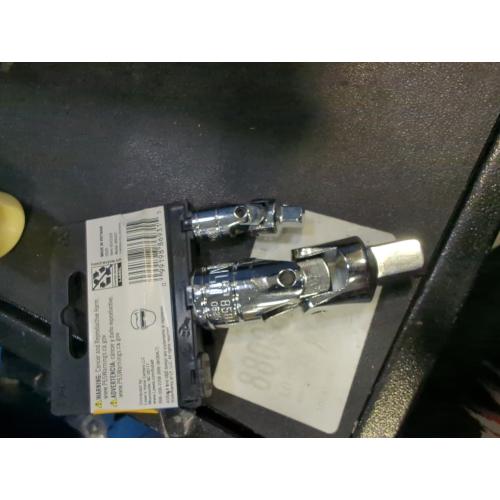 Kobalt 3-Piece 1/4-in, 3/8-in,  to 1/4-in, 3/8-in, in Universal Joint