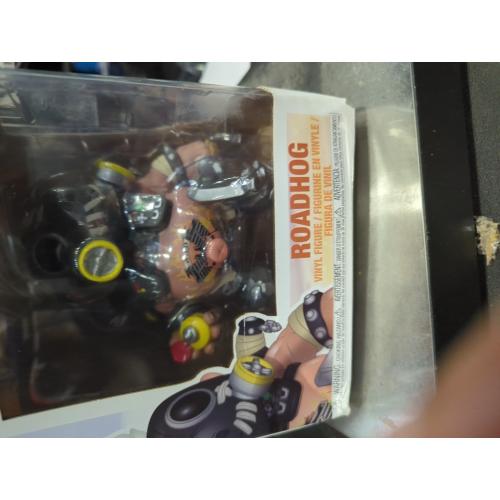 Funko Pop Games: Overwatch-6” Road Hog 6” Roadhog, Multicolor