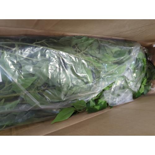 Artificial Ficus Tree, 7ft Silk Fake Ficus Leaves Plant with Basket, Indoor Outdoor Faux Green Tree for Home Garden Office House Livingroom Décor