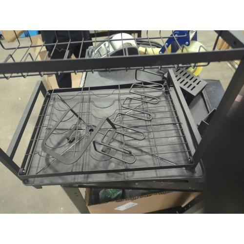 Double Layer Kitchen Counter Organizers Stylish Dish Rack Space Saving Organizers For Kitchen Countertop Organization