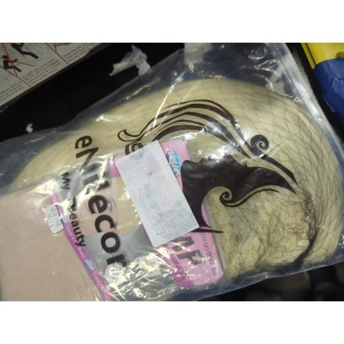 eNilecor Short Light Blonde Bob Wigs 12 Straight with Bangs Synthetic Colorful Cosplay Daily Party Wig for Women Natural As Real Hair  Free Wig Cap (Light Blonde)