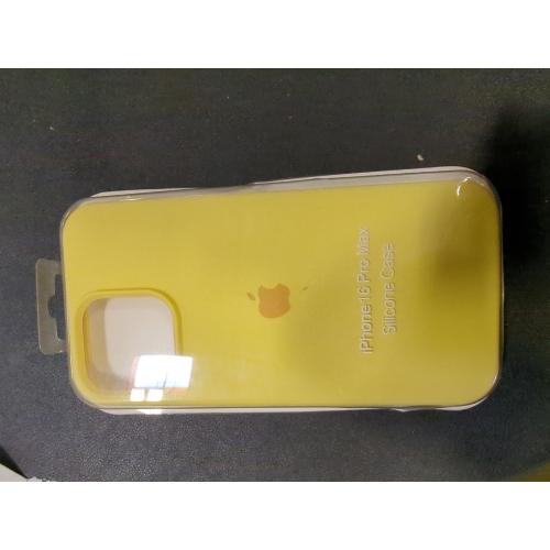 Apple iPhone 16 Pro Max Silicone Case with MagSafe and Camera Control: Lightweight Phone Case, Wireless Charging Compatible, Smooth Matte Finish; Star Fruit