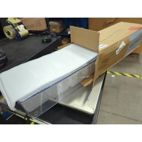 Lifewit Ice Chilled Condiment Caddy with 5x 20oz(2.5 cup) Containers, 15.3 Condiment Server with Separate Lids, Serving Tray Platter with Removable Dishes for Bar, Fruit, Salad, Taco, Party Garnish